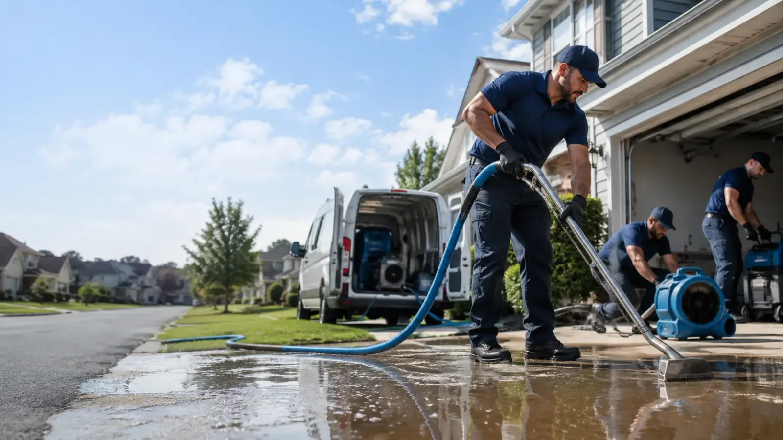 Flood Damage Restoration in Clarita, OK
